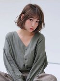 40代におすすめ ふんわりワンカールボブ 担当山下
