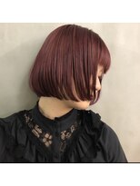 バングヘアーデザイン(BANG HairDesign) BOB×ローズカラー