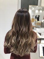 ブティック(boutique)&nbsp;「お客様施術後フォト」3Dカラー グラデーション ロング