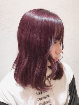 レンク(LENC) ブリーチカラー×ピンクカラー×アリサ