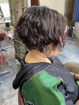 ヘアリゾートエーアイ 浅草店(hair resort Ai) 刈り上げスパイラルパーマ