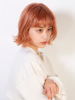 トニーアンドガイ 原宿店(TONI & GUY) ボブ×ペールオレンジ