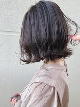 クラウドヘアー 東照宮店 切りっぱなしボブ