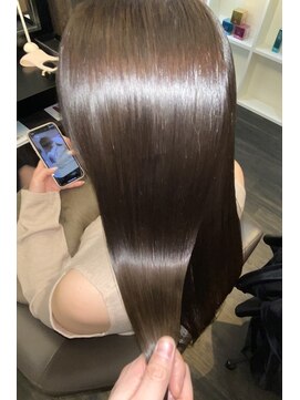 アールサロンプラスキャスパ 自由が丘(Rrsalon+CASPA) 【Rr salon自由が丘】CMみたいなトゥルトゥル髪！【美髪】
