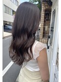 【roijir 表参道】韓国風後れ毛×マロンベージュ