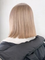 アイティーバイアルバム 松戸店(IT by ALBUM) シアーベージュ_マッシュショートカーキグレージュ_ba322371