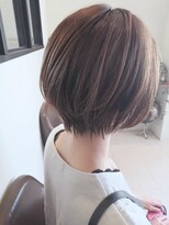 ピシェ ヘア デザイン(Piche hair design)&nbsp;ショート×ピンクベージュ