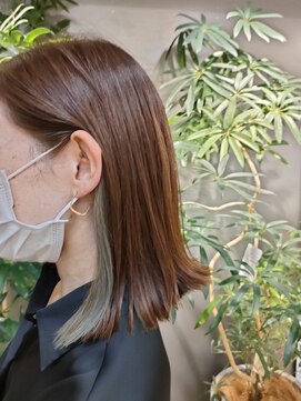 アパルトメント ジェシカ(l'appartement de Jessica) インナーカラー×セミロング