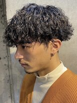 波巻きスパイラル/メンズマッシュ/ツーブロック/メンズサロン