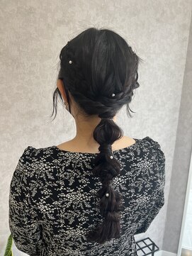 レガシーヘアーデザイン(Legacy hair design) 【Rio】☆大人気！ゆるふわ編み下ろしヘア☆天神/今泉