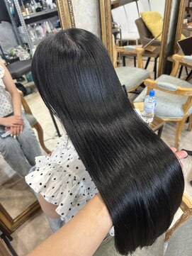 アンフィシュピトロワ(AnFye spi tlow) 【髪質改善】ジュエリーシステム×【縮毛矯正】【髪質改善】