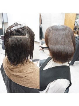ヘアテリア リュウ 大塚(hair teria ryu) 縮毛矯正/髪質改善/艶髪ストレート