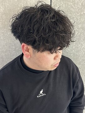 ニアウ 高崎店(Niau) 波巻きスパイラルパーマメンズパーマメンズマッシュ群馬県高崎市