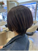 20代/30代/40代 ショートボブ/白髪ぼかし/白髪染め/髪質改善