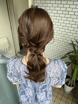 フェリーチェ(Felice)&nbsp;ポニーテール　ローポニー　結婚式　参列ヘア