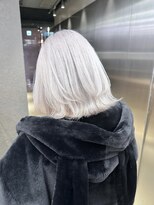 ペレ 栄店(PELE) 前髪/アンブレラカラー/こなれミディ/イメチェン/ウェーブパーマ