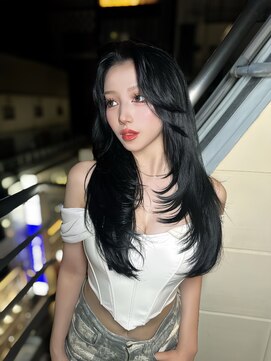 シェノン 心斎橋(CHAINON) ワンホンヘア/レイヤーカット/韓国ヘア/髪質改善