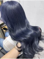 リア(riah) ブルーカラー/ダブルカラー顔合わせかいあ