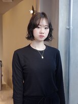 ネロ ヘアサロン ネイビー 渋谷(NERO HAIRSALON NAVY)&nbsp;【赤津美奈】ボブパーマ　ライトブラウン