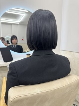 サンド 鹿児島中央(sand) @ayumi.sand ボブ　まとまるボブ