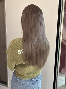 ポノ(po_no) グレージュブリーチあり