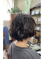 美容室 ズーム(ZOOM)&nbsp;ウェーブグラデーションボブ