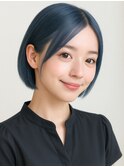 ダブルカラー/ブルーカラー/ブリーチ/仙台美容室/20代30代