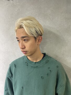 ポテト(potato) ホワイトブリーチメンズヘア