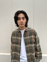 アワーズ 南青山(Our's)&nbsp;ブルーブラック/フェザーパーマ/スパイキーショート[南青山]