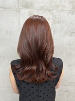 バド(bado)&nbsp;オレンジブラウン/透明感カラー／レイヤーカット／髪質改善/本町