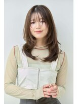 カリン ハッピーヘアライフ 長吉長原店(carin happyhairlife)&nbsp;くびれレイヤー/美髪レイヤー/顔まわりレイヤー/大人レイヤー