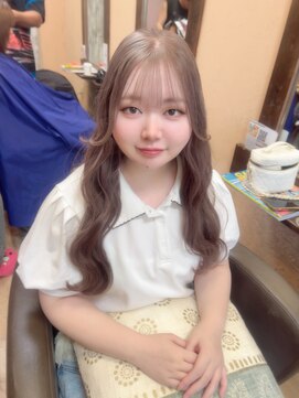 モアムー(Moremuu) 【りえ】ミルクティーカラー