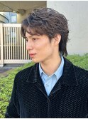 センターパート/フェザーパーマ/波巻きツイストスパイラル