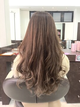 ルッソ(Lusso) コテ巻き風パーマ/ロング