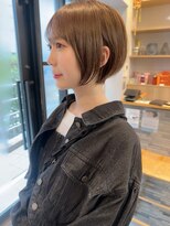 サンドパールス 仙台店(sand PALCE)&nbsp;髪質改善/大人ガーリー/似合わせカット/ショートボブ前髪/仙台