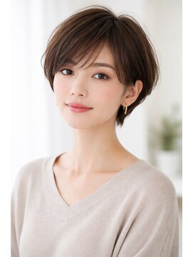 ネバーバイリンクス(NEVAR by LINKTH) 広がらない乾かすだけ大人ショート