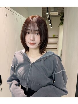 アンアミ キチジョウジ(Un ami Kichijoji) レイヤーボブ　縮毛矯正　○堀越太真樹