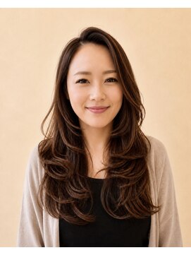 モーイトウキョウ美容室(Mooi Tokyo美容室) 大人くびれロングレイヤー
