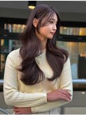 ロイヤルグレージュ/髪質改善/カーテンバング/青山
