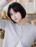 【白髪染め/白髪ぼかし】カット+髪質改善リペアケアカラー+TR+プチスパ
