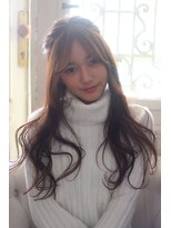 ヘアー ソムリエサロン ベルラ(Hair sommelier salon Bella)&nbsp;Bella Yumie☆褒められ髪☆ロングヘアのハーフアップ