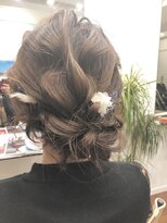 オルガ ヘアアンドメイク(Oluga hair&make)&nbsp;ルーズシニヨン
