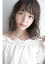 ヘアーアンドメイク シーク 八王子(HAIR&MAKE SeeK)&nbsp;地毛風カラー ミディアム