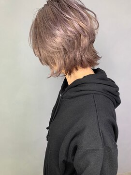 リグフクオカ(L.I.G fukuoka) 【L.I.G fukaoka】小顔お洒落ウルフボブネオウルフ