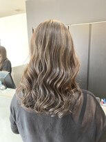 チェレ ロッソ 金剛店(Chere rosso)&nbsp;ハイライト×モノトーングレージュ×ヨシンモリ