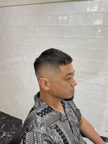 メリケンバーバーショップ フクオカ(MERICAN BARBERSHOP FUK)&nbsp;クロップスタイル