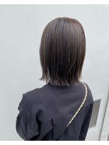 ヘアスペースブルーム エボリューション 庄内店(HAIR SPACE BLOOM evolution)&nbsp;大人可愛い20代30代40代前下がりひし形小顔ボブ丸みショート