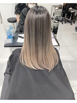 アライブ ハラジュク(ALIVE harajuku) 中韓mixバレイヤージュ