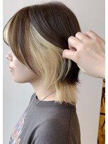 ルッツ(Lutz. hair design)&nbsp;抜きっぱなしブランドインナー【千代田彩夏】