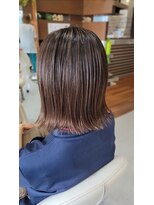 アトリエ atorie&nbsp;ハイライトカラー脱白髪染めハイライトケアブリーチ【岸和田】